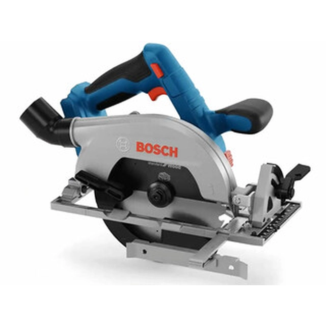 Bosch GKS 185-LI акумуляторна циркулярна пила 18 V | Полотно циркулярної пилки 165 мм x 20 мм | Макс. 57 мм | Карбонова безщітка | Без акумулятора та зарядного | В картонній коробці