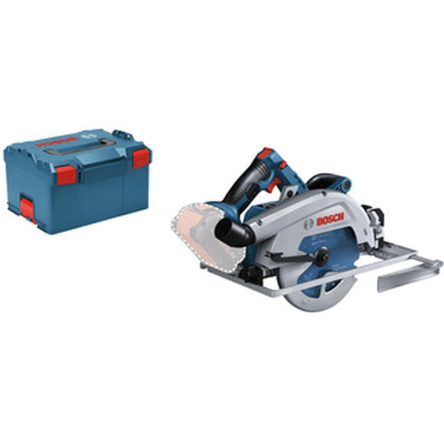 Bosch GKS 18V-68 CG akku rundsav 18 V | Rundsavklinge 190 mm x 30 mm | Skæring max. 68 mm | Kul uden børste | Uden batteri og oplader | i L-Boxx