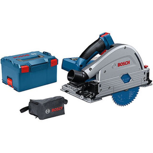 Bosch GKT 18V-52 GC Cordless Submersible Circular Saw 18 V | Saw blade 140 mm x 20 mm | Cutting max. 52 mm | Without battery and charger | in L-Boxx