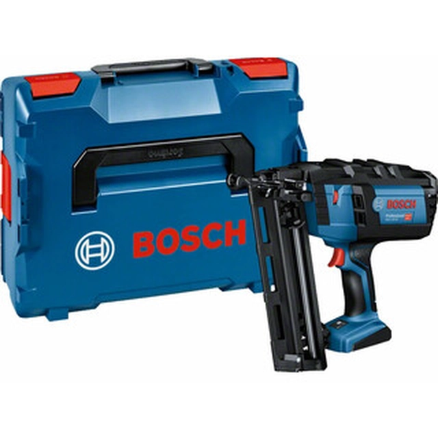 Bosch GNH 18V-64 accu-afwerktacker 18 V | 32 - 64 mm | Diameter 1,6 mm | 20 ° | Koolborstel | Zonder batterij en oplader | in L-Boxx