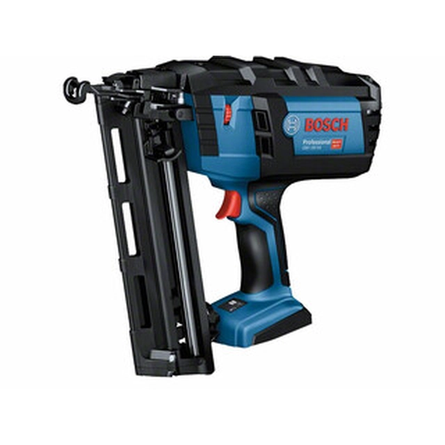 Bosch GNH 18V-64 cordless finishing nailer 18 V | 32 - 64 mm | Diameter 1,6 mm | 20 ° | Carbon brush | Without battery and charger | In a cardboard box