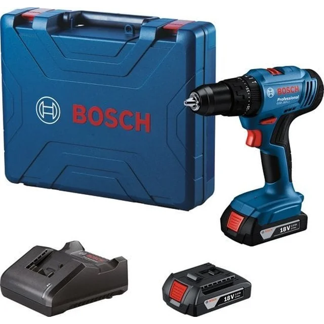 „Bosch“ gręžtuvas / suktuvas GRĄŽAS.BATTERY.GSB 183-LI 2X2,0AH GAL18V20 DĖKLAS