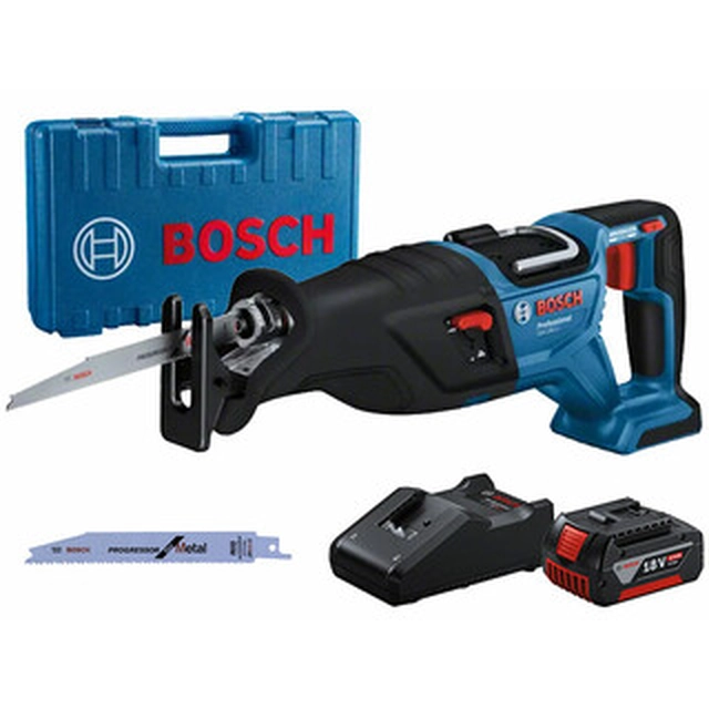 Bosch GSA 185-LI cordless hacksaw 18 V | 230 mm | Carbon Brushless | 1 x 5 Ah battery + charger | In a suitcase