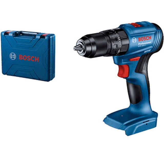 Bosch GSB 185-LI акумулаторна ударна бормашина 18 V | 21 Nm/50 Nm | 1,5 - 13 mm | Карбон без четки | Без батерия и зарядно | В куфар