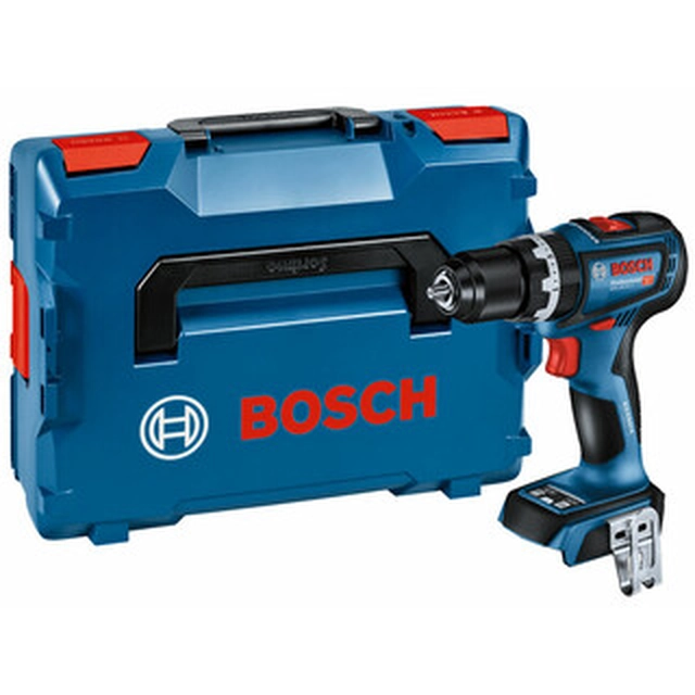 Bosch GSB 18V-90 C akku slagboremaskine 18 V | 36 Nm/64 Nm | 1,5 - 13 mm | Kul uden børste | Uden batteri og oplader | i L-Boxx