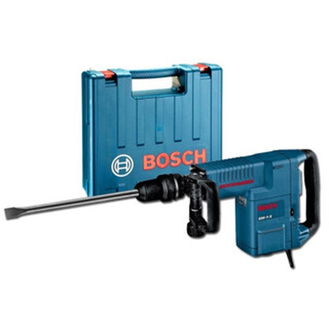 Bosch GSH 11 E elektrické sekací kladivo 16,8 J | Počet zásahů: 900 - 1890 1/min | 1500 W | V kufru