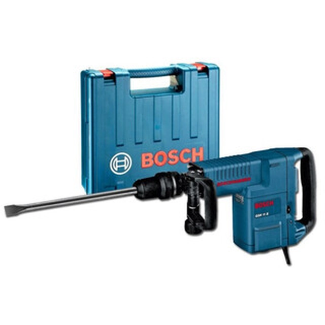 Bosch GSH 11 E ηλεκτρικό σφυρί σμίλης 16,8 J | Πλήθος επισκέψεων: 900 - 1890 1/min | 1500 W | Σε μια βαλίτσα