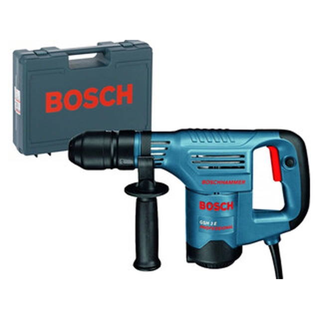 Bosch GSH 3 E електрически чук с длето 2,6 J | Брой посещения: 3500 1/min | 650 W | В куфар