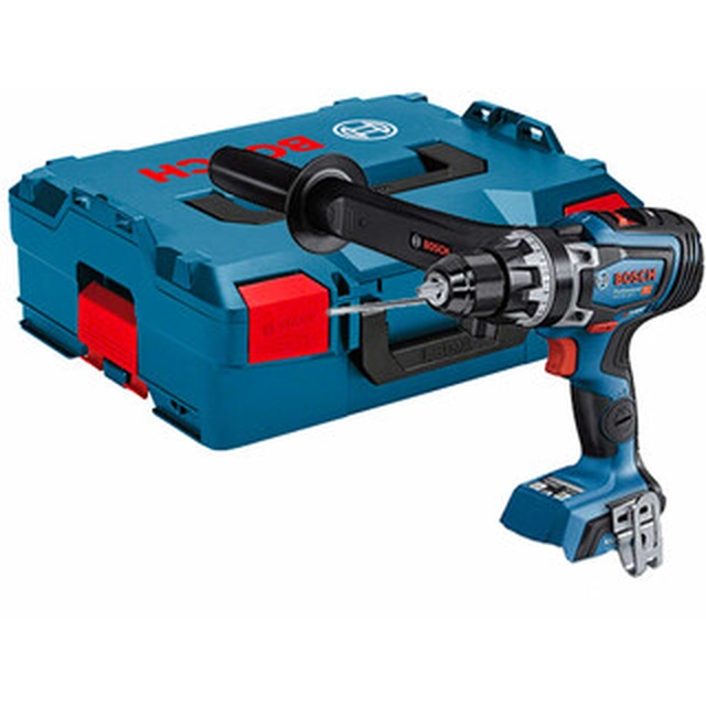 Bosch GSR 18V-150 C cordless drill driver with chuck 18 V | 84 Nm/100 Nm/150 Nm | Carbon Brushless | Without battery and charger | in L-Boxx