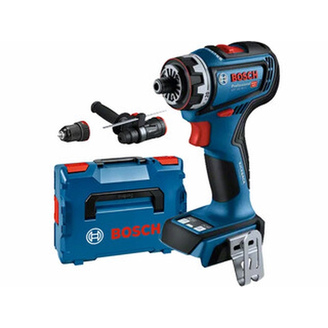 Bosch GSR 18V-90 FC perceuse-visseuse sans fil avec porte-embout 18 V | 36 Nm/64 Nm | Carbone sans balais | Sans batterie ni chargeur | en L-Boxx