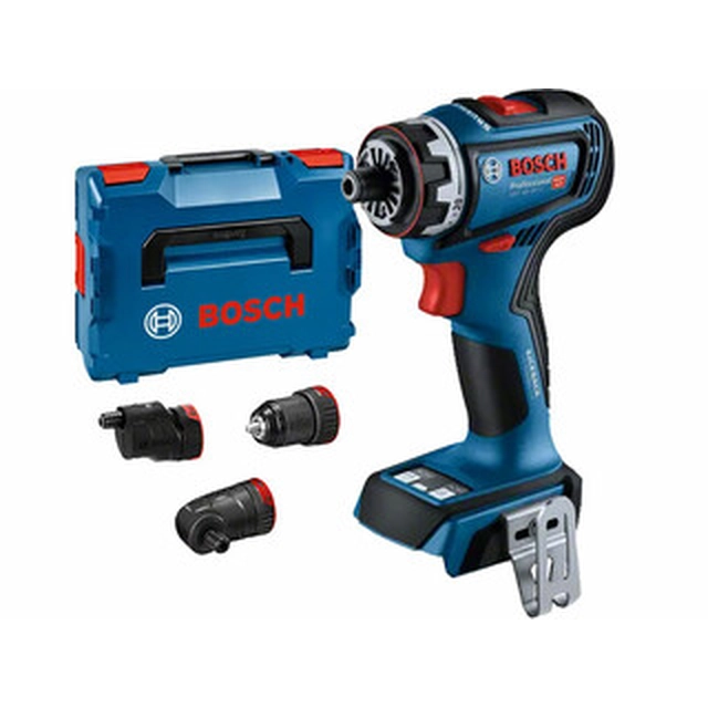 Bosch GSR 18V-90 FC perceuse-visseuse sans fil avec porte-embout 18 V | 36 Nm/64 Nm | Carbone sans balais | Sans batterie ni chargeur | en L-Boxx