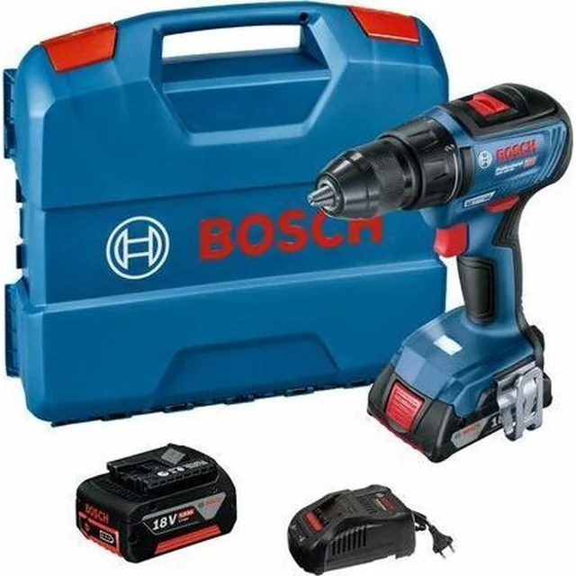 Bosch GSR drill/driver 18V-50 18 V 2 x battery 2 / 5 Ah (06019H5003)