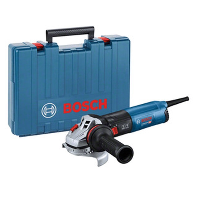 Bosch GWS 14-125 S elektrische haakse slijper 125 mm | 2800 tot 11500 RPM | 1400 W | In een koffer