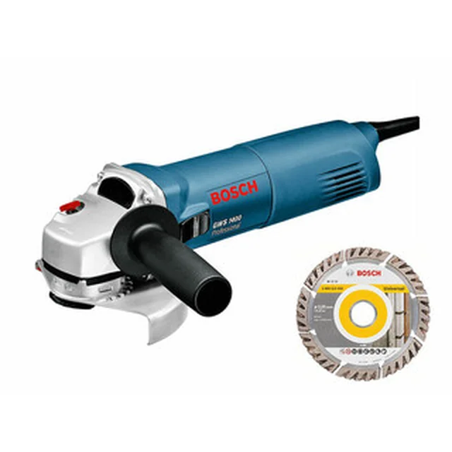 Bosch GWS 1400 electric angle grinder 125 mm | 11000 RPM | 1400 W | In a cardboard box