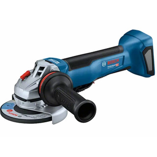 Bosch GWS 18V-10 P akumulatora leņķa slīpmašīna 18 V | 125 mm | 9000 RPM | Oglekļa brushless | Bez akumulatora un lādētāja | Kartona kastē