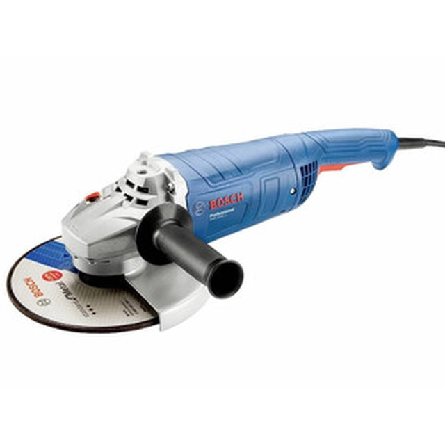 Bosch GWS 2200 J elektrická uhlová brúska 230 mm | 6500 RPM | 2200 W | V kartónovej krabici