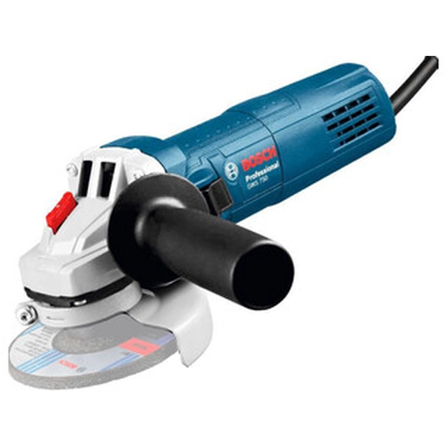 Bosch GWS 750 S electric angle grinder 115 mm | 2800 to 11000 RPM | 750 W | In a cardboard box