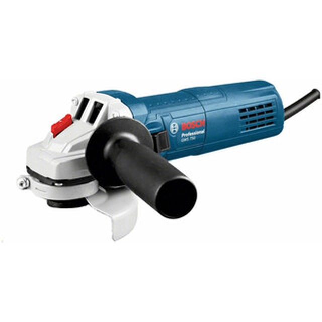 Bosch GWS 750 sähköinen kulmahiomakone 115 mm | 11000 RPM | 750 W | Pahvilaatikossa