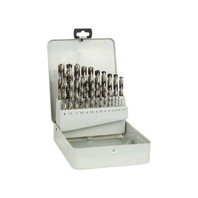 Bosch hSS-G metal drill set 25 part