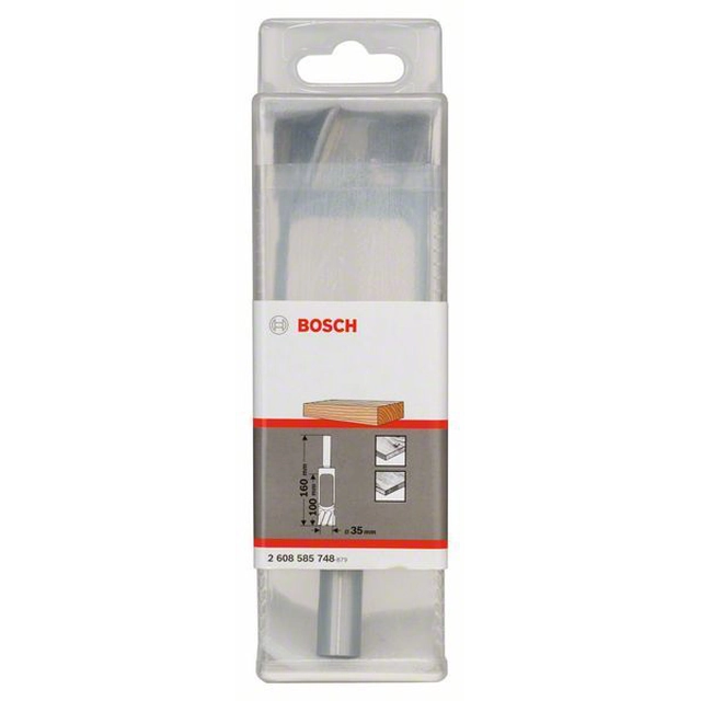 BOSCH Ihåliga borrar 35,0, 160 mm