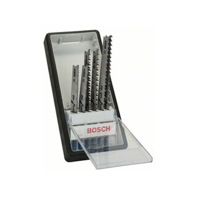 Bosch jigsaw blade set 100 - 132 mm 6 pcs