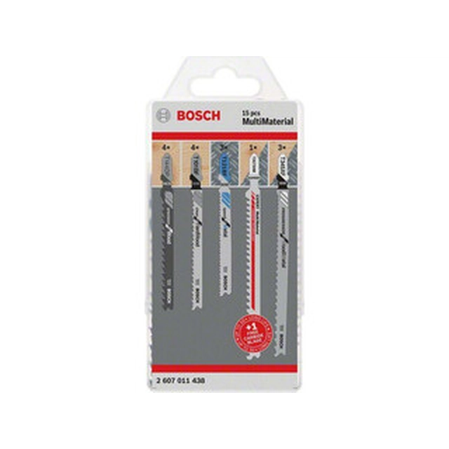 Bosch jigsaw blade set 92 mm/100 mm 15 pcs