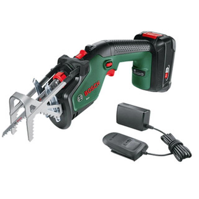 Bosch KEO 18 LI cordless nose saw 18 V | 80 mm | Carbon brush | 1 x 2 Ah battery + charger | In a cardboard box