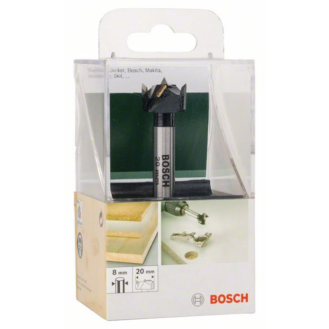 BOSCH keskmine, HM, DIN 7483 GD-20,0 mm-L-90 mm