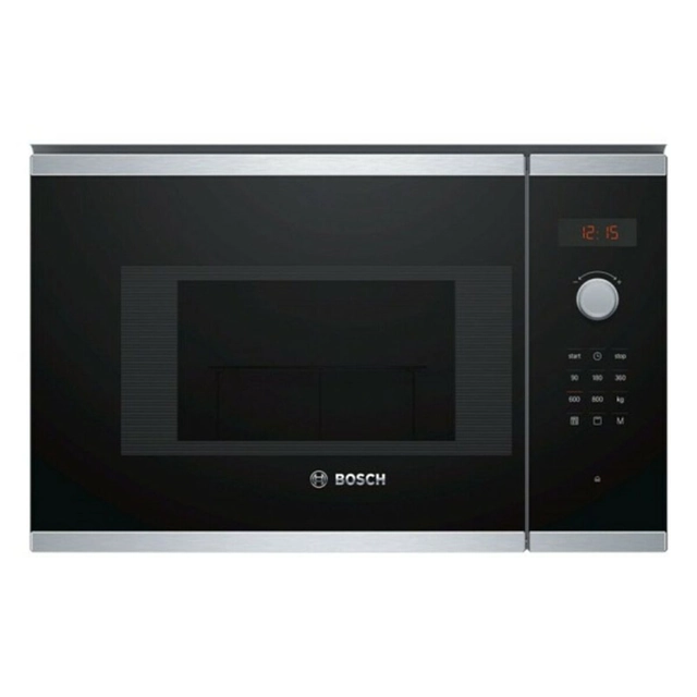 BOSCH Microondas con Grill BEL523MS0 20 L LED 1270W Negro/Plata Plata 800 W 20 L