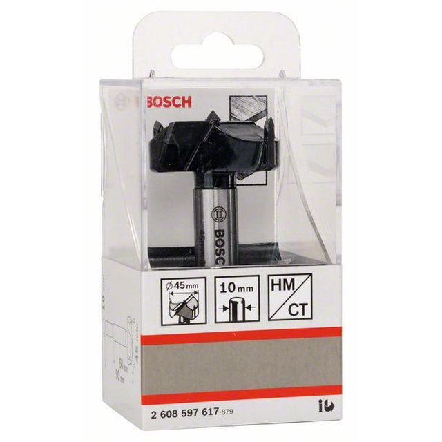 BOSCH Milieu, carbure 45 X 90 mm, d 10 millimètre