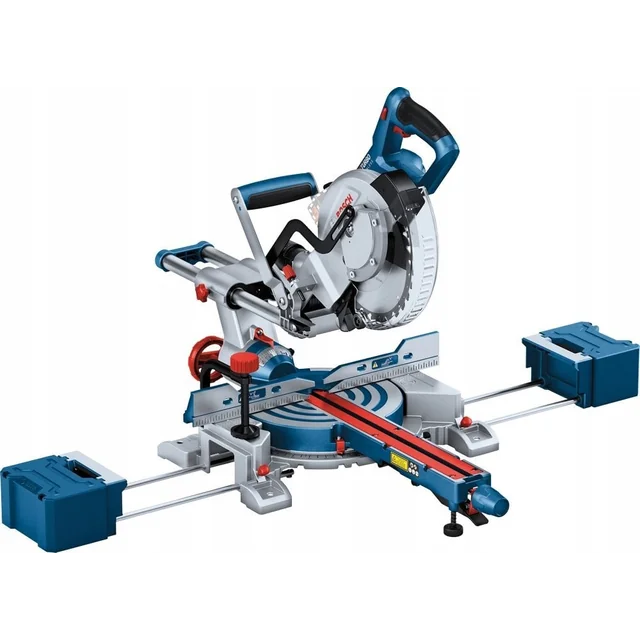 Bosch miter saw Bosch cordless chop and miter saw BITURBO GCM 18V-216 D Professional solo, chop and miter saw (blue, without battery and charger)