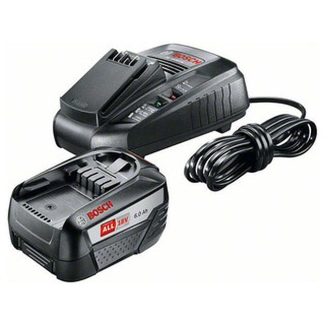 Bosch PBA + AL 1830 CV batteri och laddare set 18 V | 6 Ah