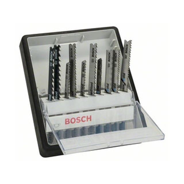 Bosch pistosahanteräsarja 83 - 100 mm 10 kpl