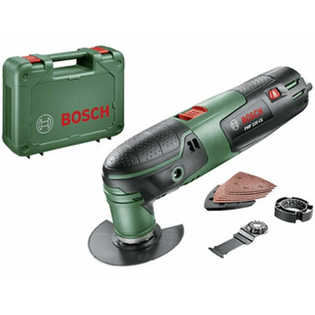 Bosch PMF 220 CE electric multifunction machine vibrator 15000 - 20000 1/min | 2,8 ° | Starlock | 220 W | In a suitcase