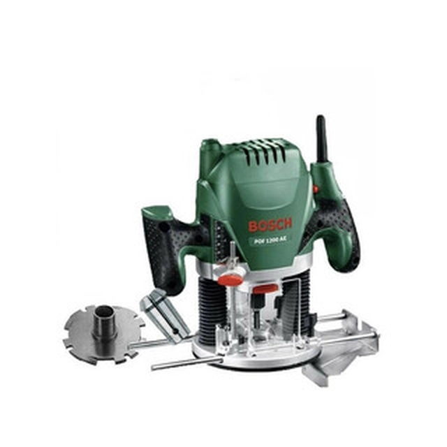 Bosch POF 1200 AE electric router Milling depth: 55 mm | Tool clamping: 6 - 8 mm | 1200 W | In a cardboard box
