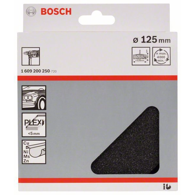 BOSCH Polírozó szivacs 125 mm