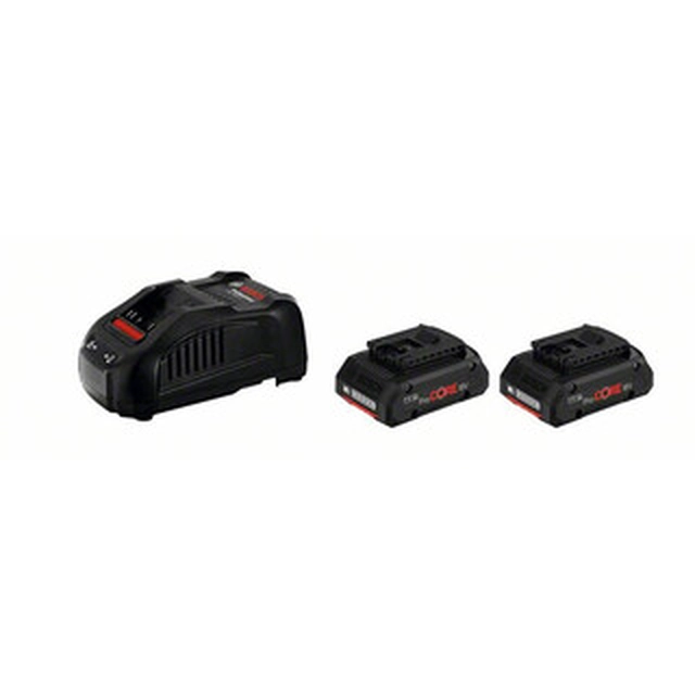 Bosch ProCORE 18V 4 Ah batteri och laddare set 18 V | 4 Ah