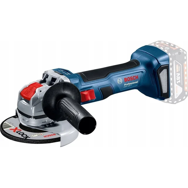 Bosch Professional Akumulátorová uhlová brúska BOSCH Professional GWX, 18V-7 SOLO, 18 V, kotúč 125 mm, 06019H9