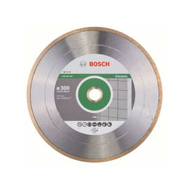 Bosch Professional for Ceramic Disco da taglio diamantato 300 x 30 mm