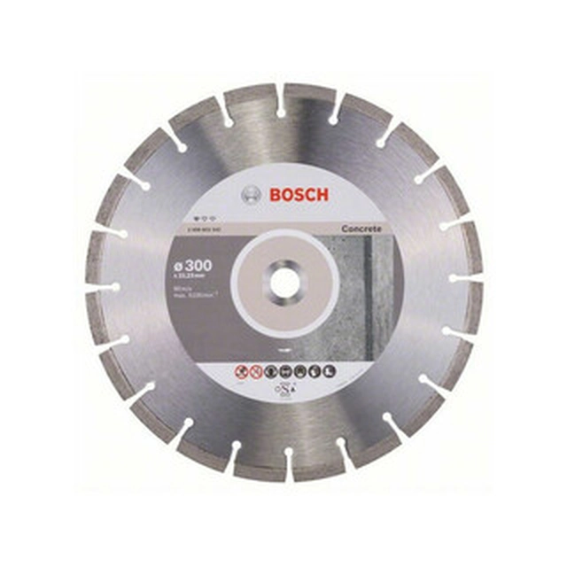 Bosch Professional for Concrete diamond cutting disc 230 x 22,23 mm