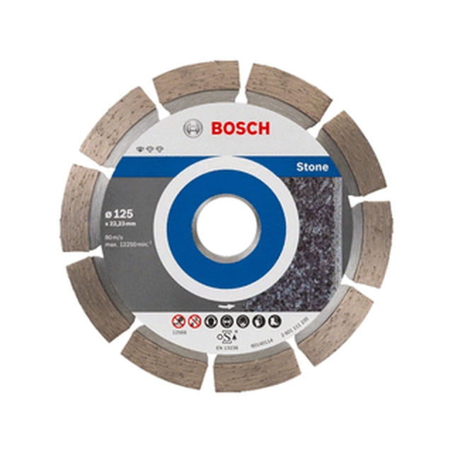 Bosch Professional for Stone diamond cutting disc 115 x 22,23 mm 10 pc