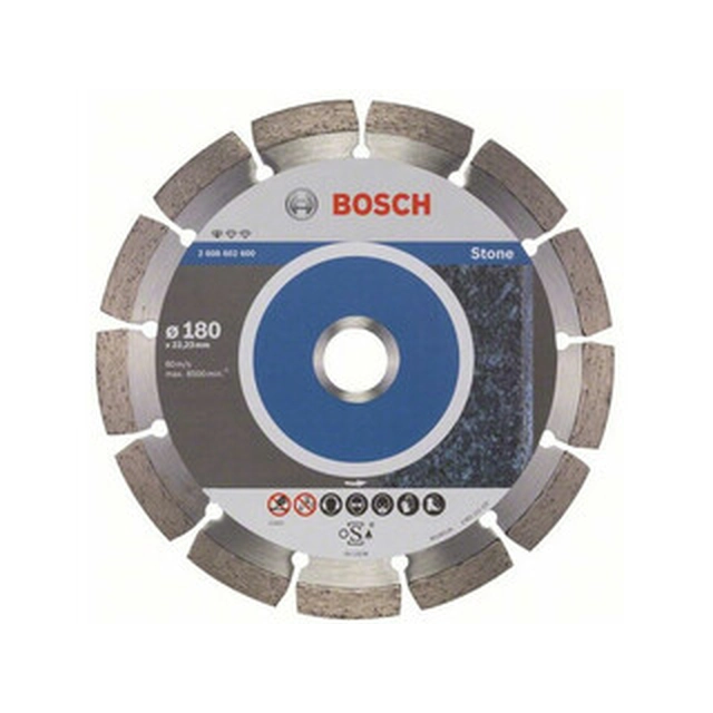 Bosch Professional for Stone diamond cutting disc 180 x 22,23 mm