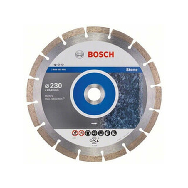 Bosch Professional for Stone diamond cutting disc 230 x 22,23 mm