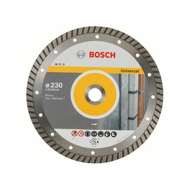 Bosch Professional for Turbo diamond cutting disc 230 x 22,23 mm