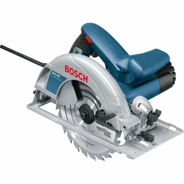 BOSCH Professional GKS apaļzāģis 190 1400 W 230 V 190 mm