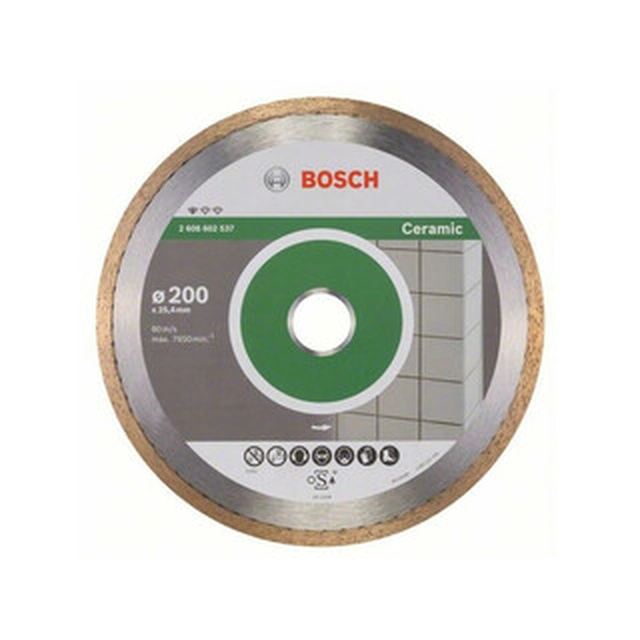 Bosch Professional pentru Disc de tăiere cu diamante ceramice 200 x 25,4 mm
