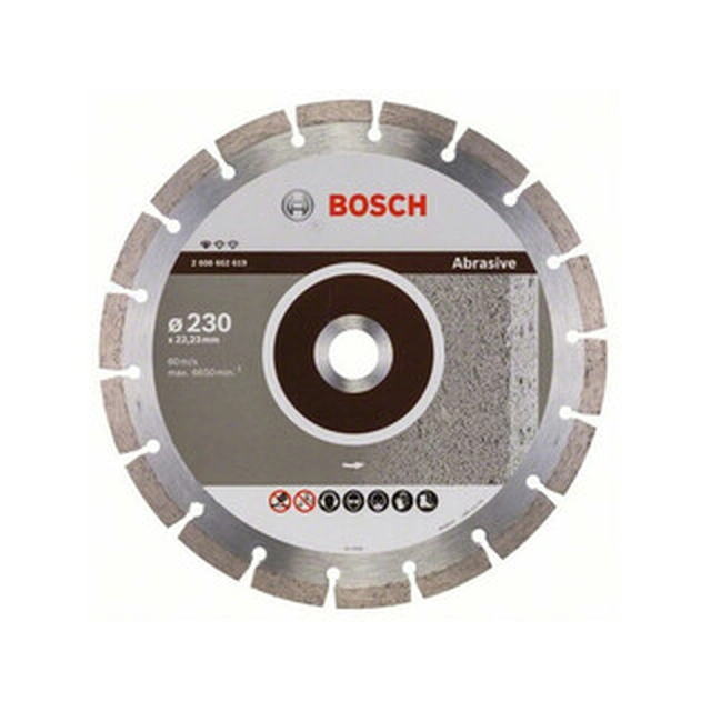 Bosch Professional per Disco da taglio diamantato abrasivo 230 x 22,23 mm