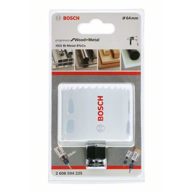 BOSCH Progressor για ξύλο και μέταλλο64 mm