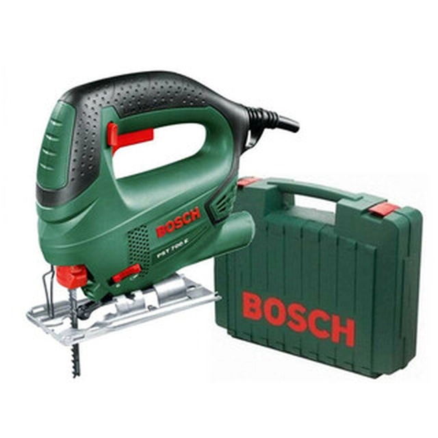 Bosch PST 700 E electric jigsaw Stroke length: 20 mm | Number of strokes: 500 - 3100 1/min | 500 W | In a suitcase