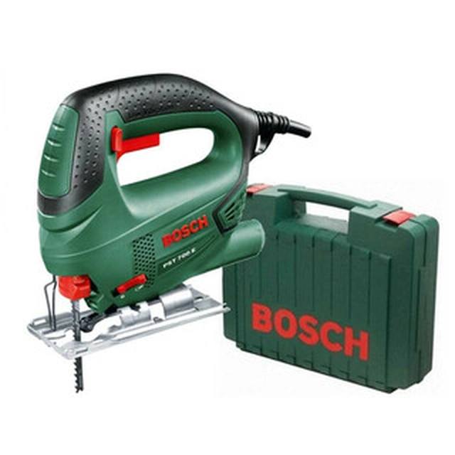 Bosch PST 700 E elektrická priamočiara píla Dĺžka zdvihu: 20 mm | Počet zdvihov: 500 - 3100 1/min | 500 W | V kufri